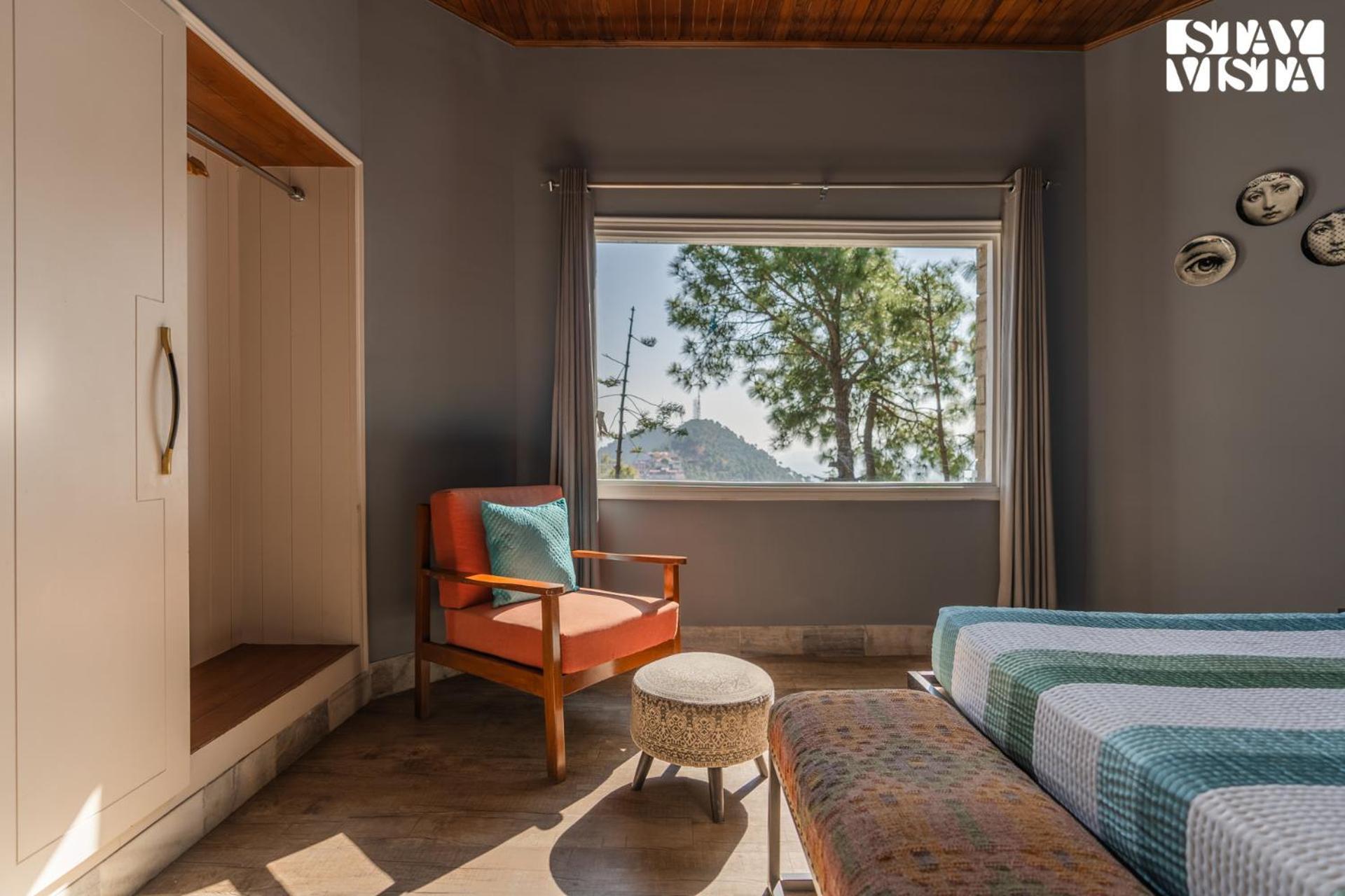 Stayvista At Serene With Outdoor Bonfire Barog Exterior photo